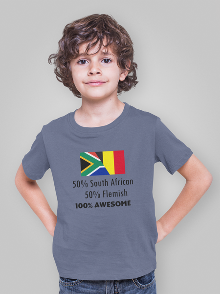 50% South African 50% Flemish 100% Awesome