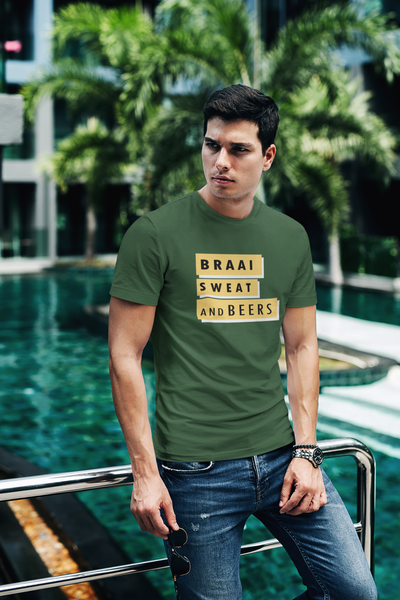 Braai Biltong Beers - Mens Shirt