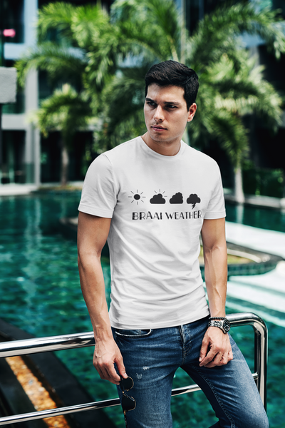 Braai Weather, South African - Mens Shirt