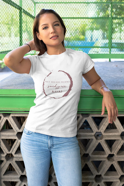 Met Hierdie Mamma Soek Jy Nie Khaki - Ladies Shirt